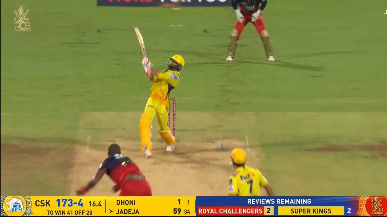 Ravindra Jadeja 109m Six